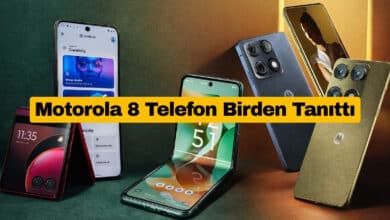 Motorola 8 Telefon Birden Tanıttı
