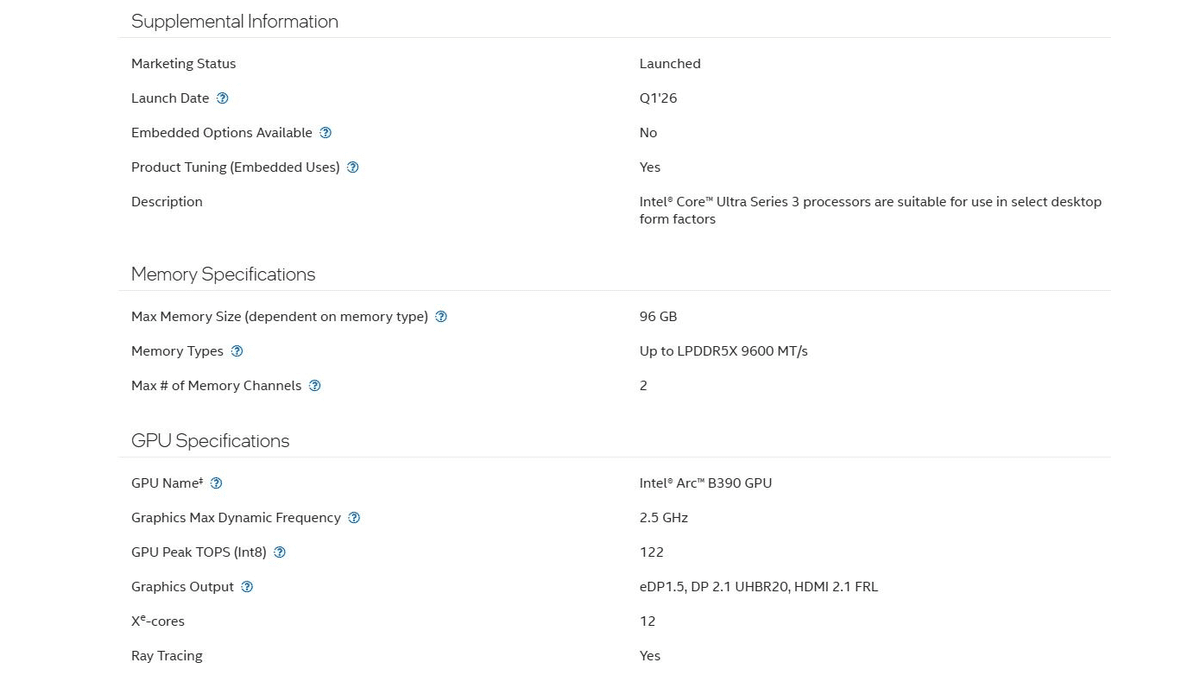 Intel Core Ultra X9 378H Sessizce Tanıtıldı