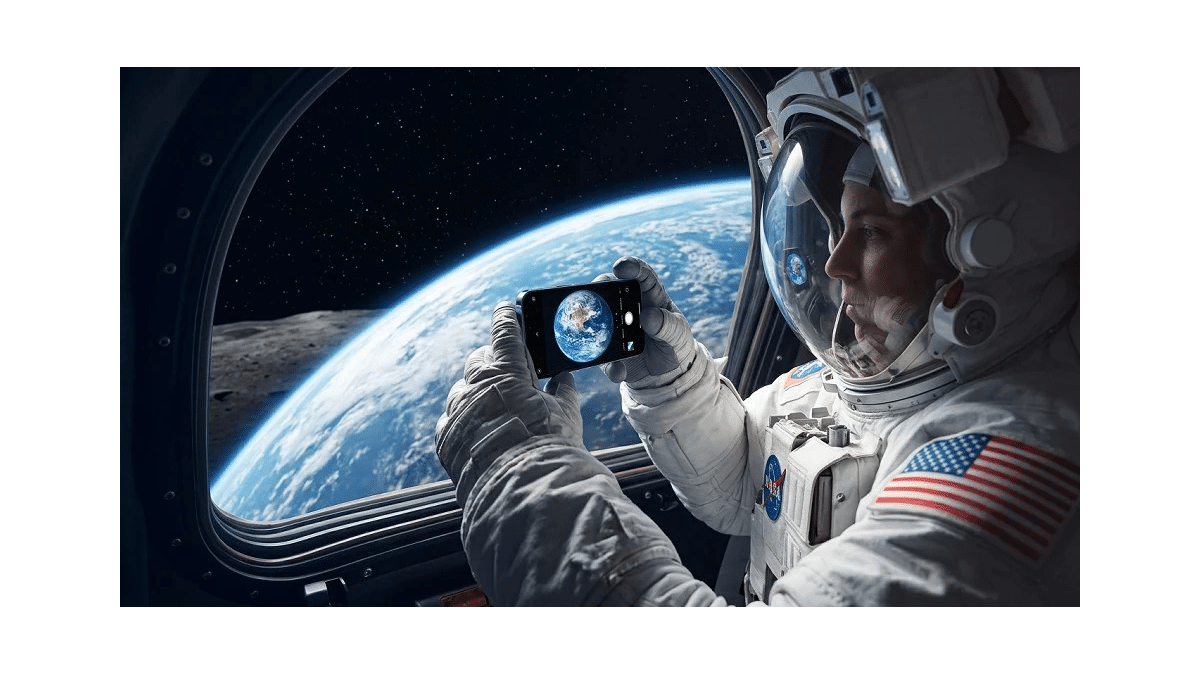 Uzaya Gönderilen iPhone 17 Pro Max Farklı Çıktı