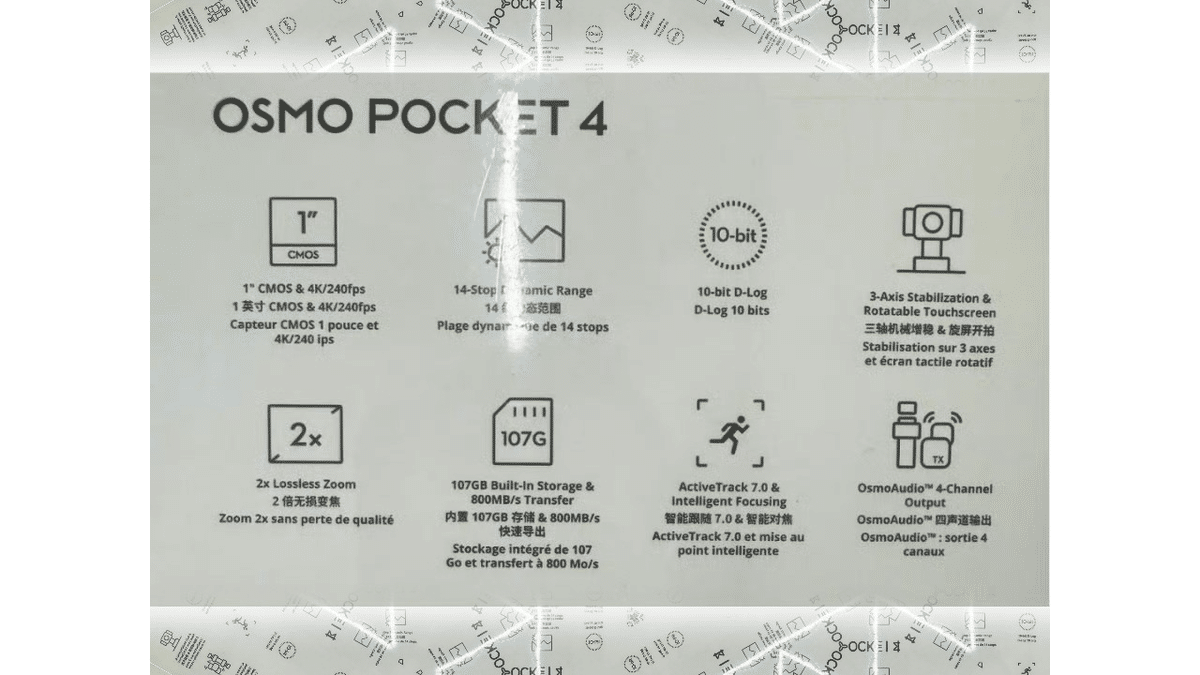 DJI Osmo Pocket 4 Sony ve Canon’u Üzecek