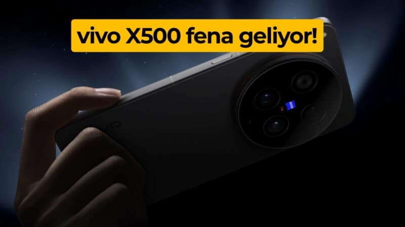 vivo X500 kamera