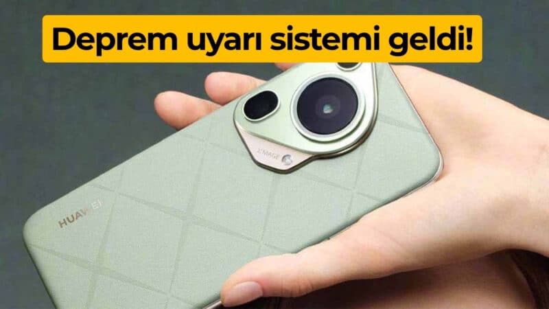 Huawei deprem
