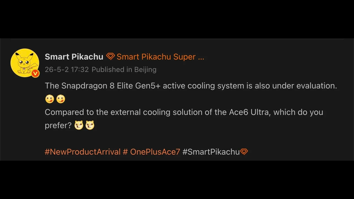 OnePlus Ace 7 Çok Güçlü Olacak