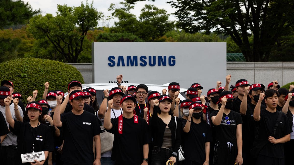 İşçilerin Grevi Samsung'a Milyarlarca Dolara Patlayabilir