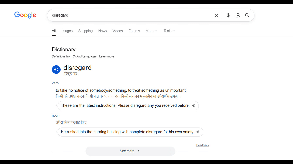 Google’da “Disregard” Aramaları Neden Patladı?