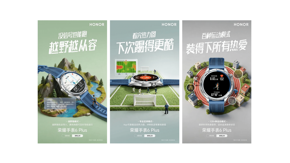 Honor Watch 6 Plus Dev Batarya ve Efsane Ekranla Geliyor