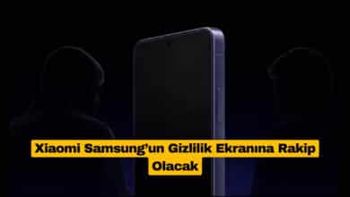 Xiaomi Samsung’un Gizlilik Ekranına Rakip Olacak