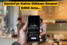 Gemini'ye Kahve Dükkanı Emanet Edildi Ama...