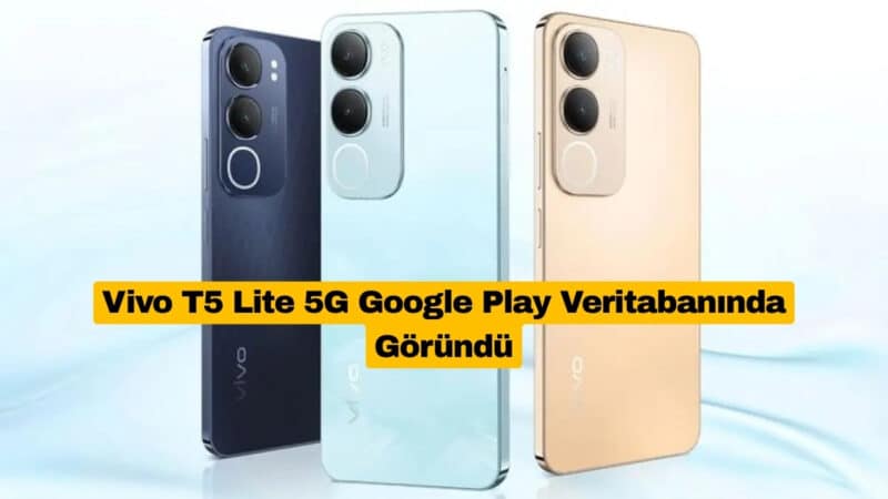 Vivo T5 Lite 5G Google Play Veritabanında Göründü