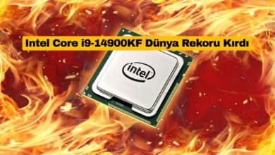Intel Core i9-14900KF 9.2GHz İle Dünya Rekoru Kırdı