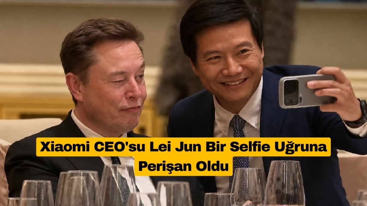 Xiaomi CEO'su Lei Jun Bir Selfie Uğruna Perişan Oldu