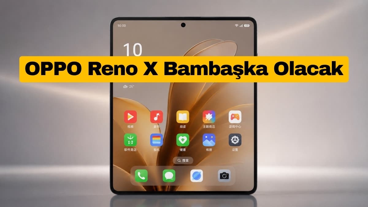 OPPO Reno X Bambaşka Olacak