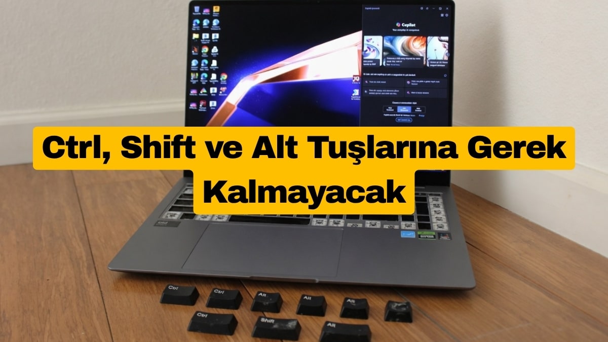 Samsung Laptoplarda Ctrl, Shift ve Alt Tuşlarını Tarihe Gömecek