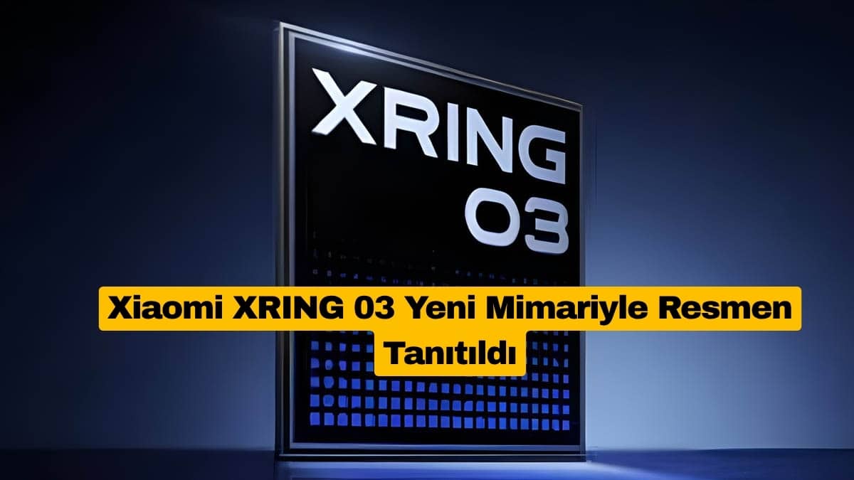 Xiaomi XRING 03 Yeni Mimariyle Resmen Tanıtıldı