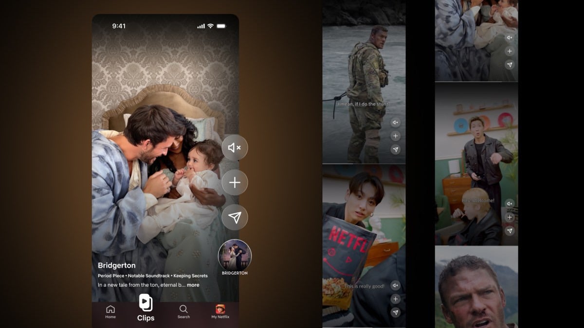 Netflix Reels Benzeri Clips Özelliğini Test Etmeye Başladı