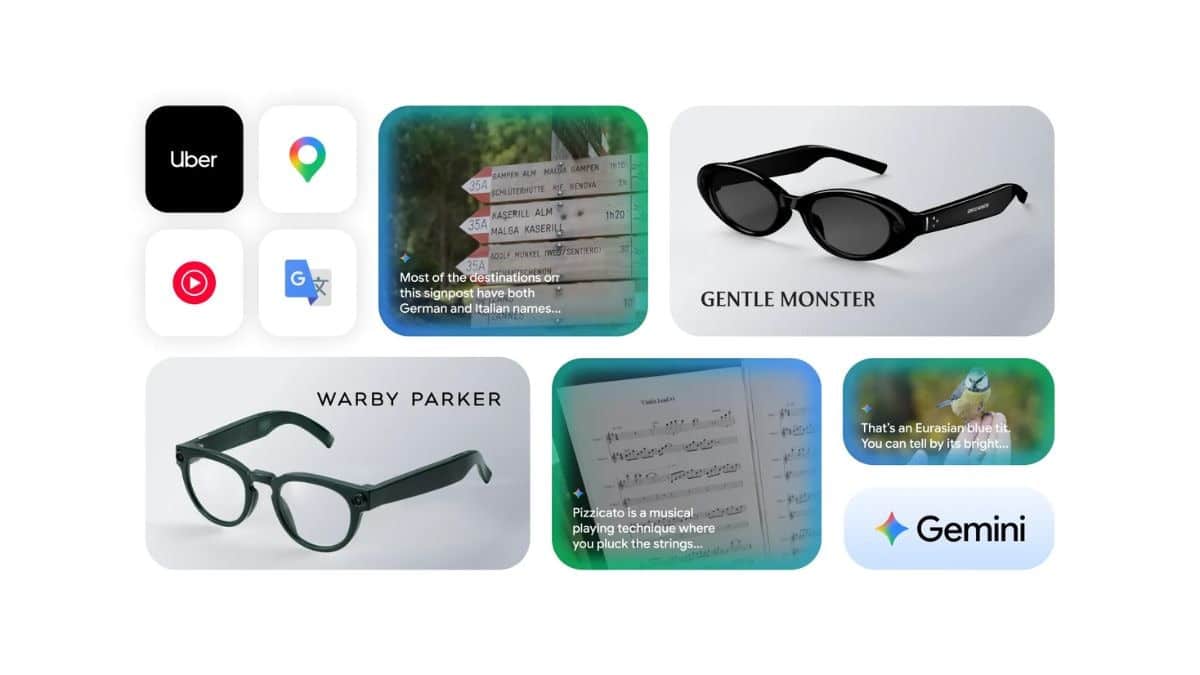 Google ve Samsung Gemini Destekli Akıllı Gözlüklerini Duyurdu