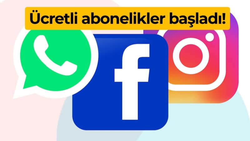 WhatsApp ücretli