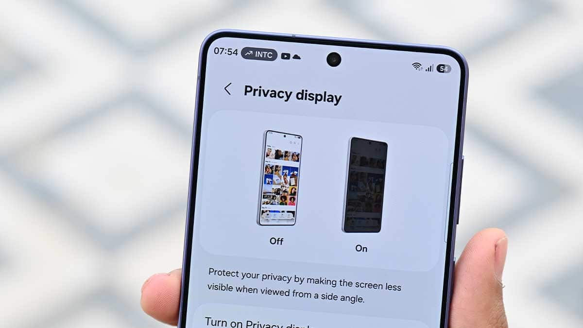 Xiaomi Samsung’un Gizlilik Ekranına Rakip Olacak