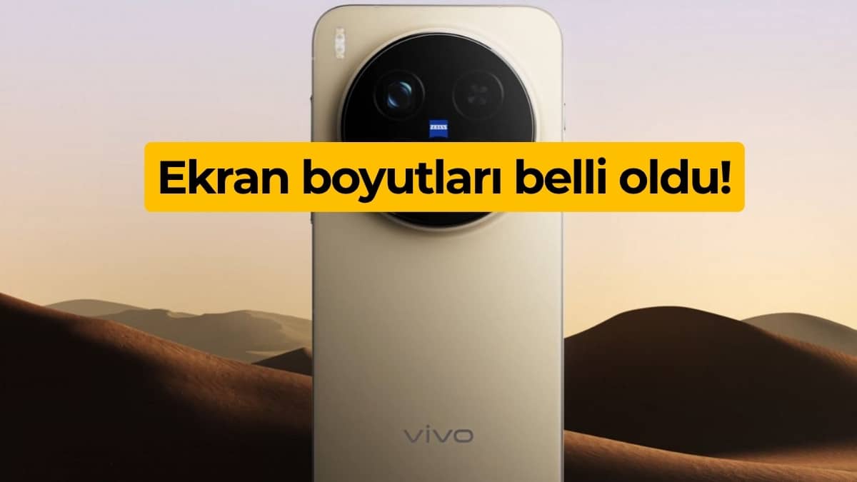 vivo X500 ekran