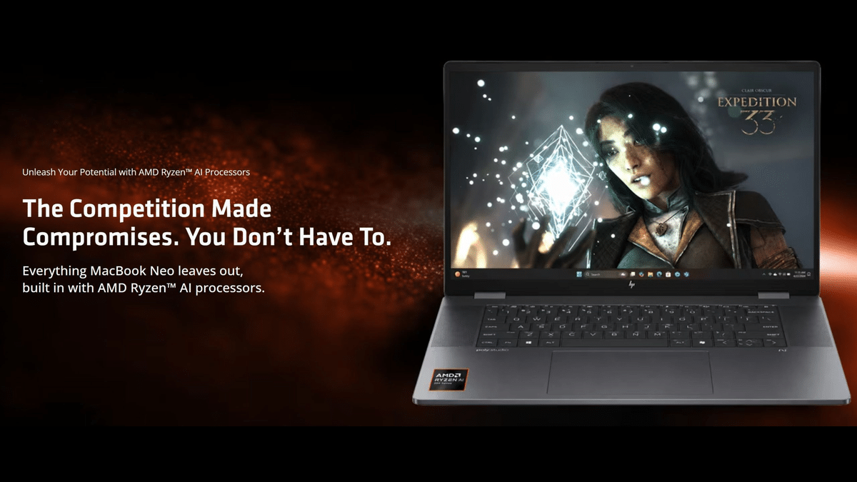 AMD MacBook Neo’yu Yerden Yere Vurdu