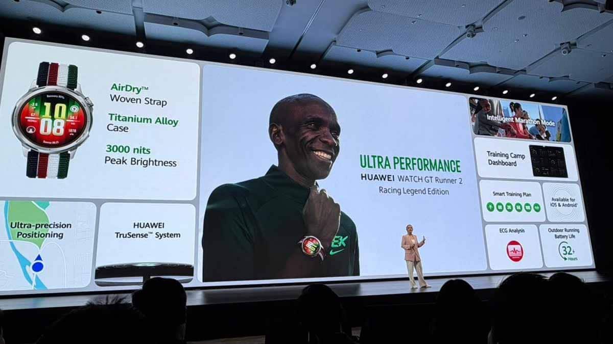 Huawei Watch GT Runner 2 Racing Legend Sahneye Çıktı