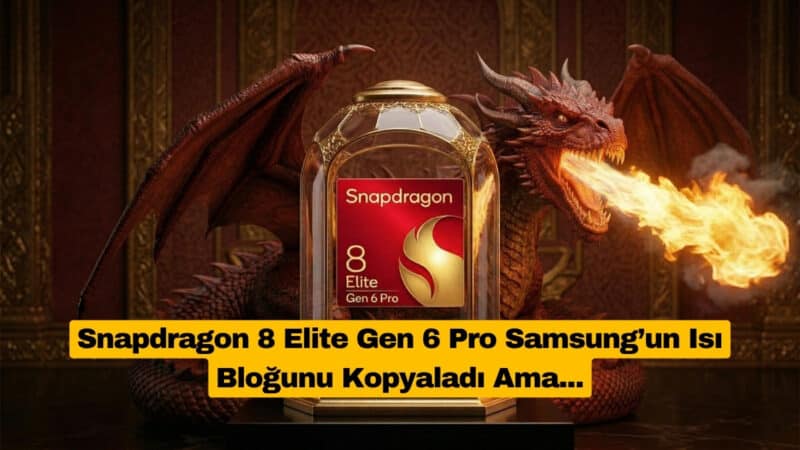 Snapdragon 8 Elite Gen 6 Pro Samsung’un Isı Bloğunu Kopyaladı Ama...