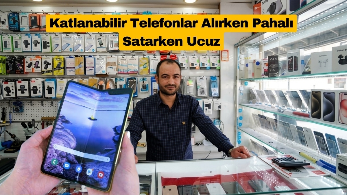 Katlanabilir Telefonlar Alırken Pahalı Satarken Ucuz