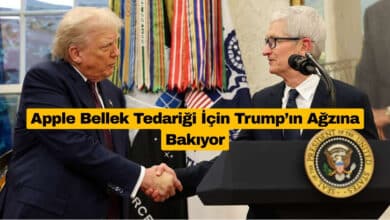 Apple Bellek Tedariği İçin Trump’ın Ağzına Bakıyor