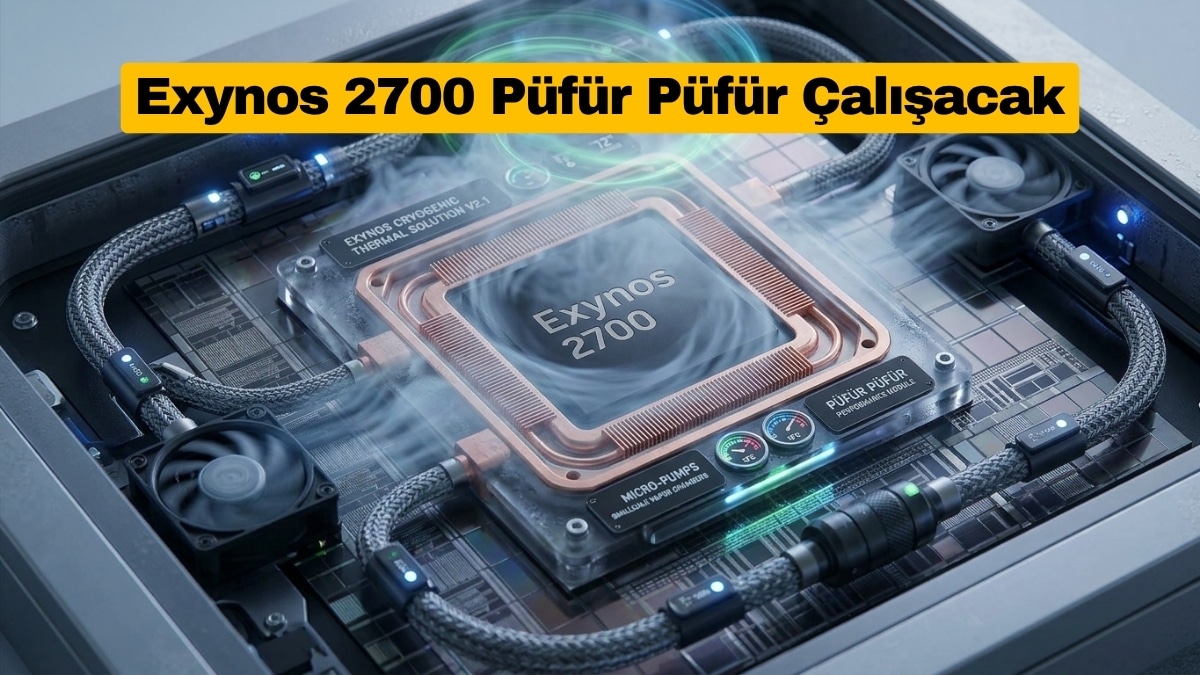 Exynos 2700 Püfür Püfür Çalışacak