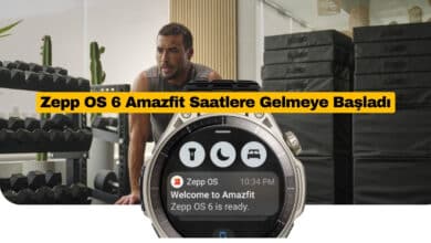 Zepp OS 6 Amazfit Saatlere Gelmeye Başladı