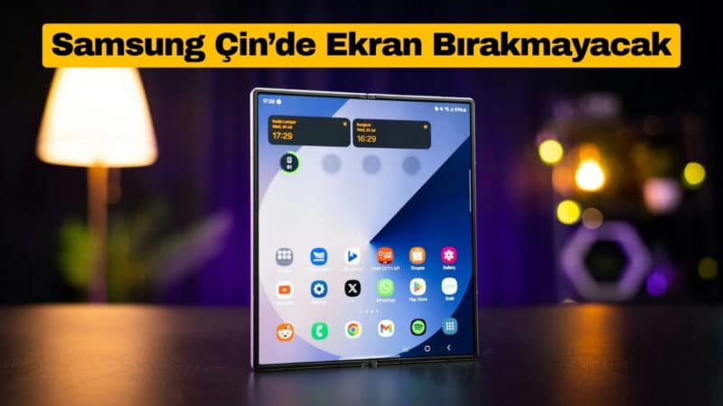 Samsung Çin Firmalarından Ekran Paneli Alımını Artıracak