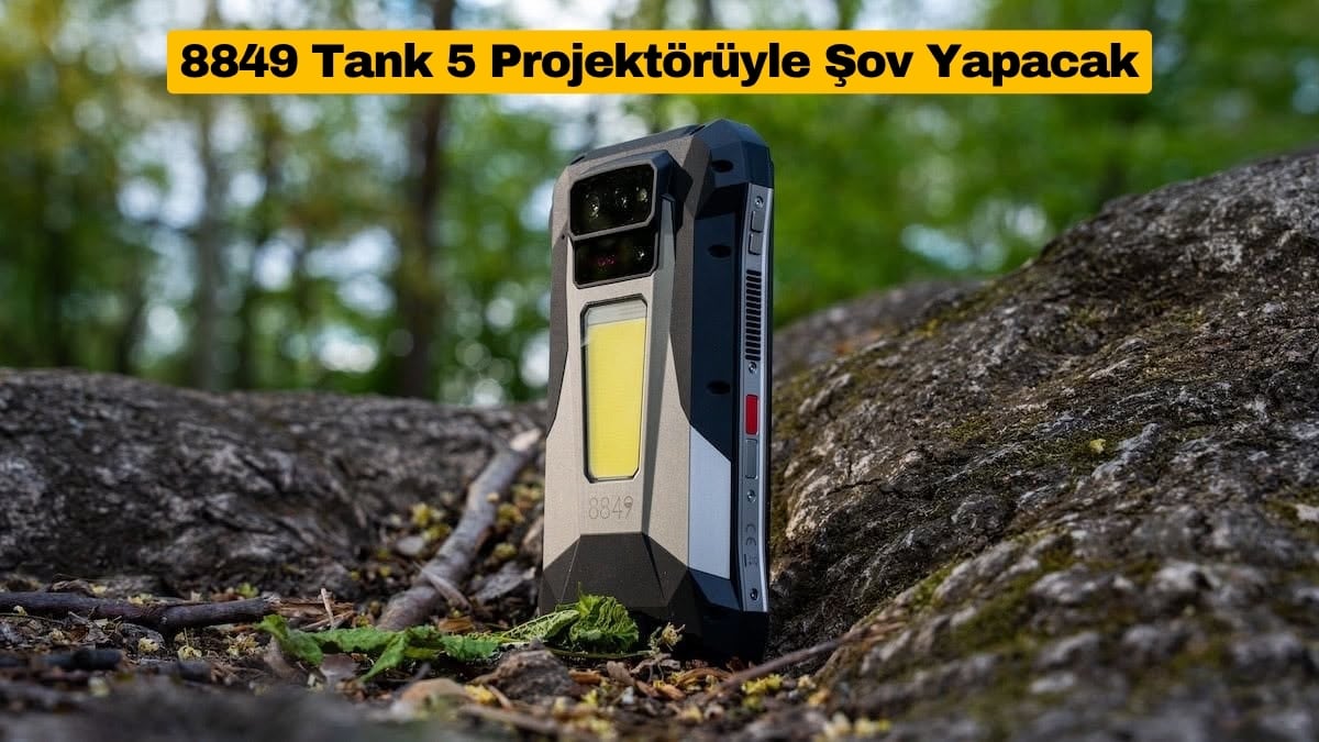 8849 Tank 5 Projektörüyle Şov Yapacak