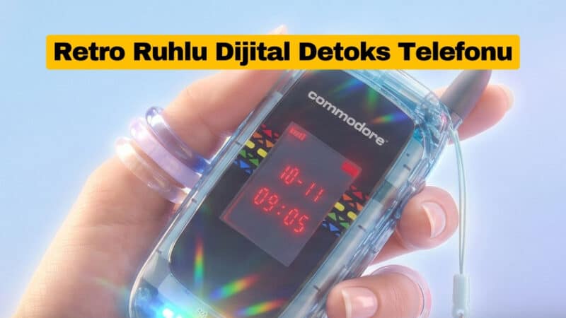 Retro Ruhlu Dijital Detoks Telefonu Commodore Callback 8020 Tanıtıldı