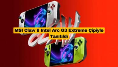 MSI Claw 8 Intel Arc G3 Extreme Çipiyle Tanıtıldı