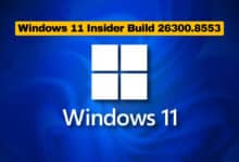 Windows 11 Insider Build 26300.8553 Yayınlandı: İşte Yenilikler