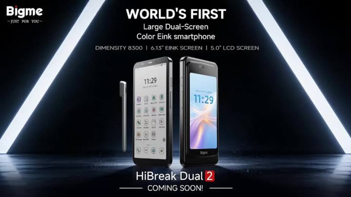 Çift Ekranlı Akıllı Telefon Bigme Hibreak Dual 2 Tanıtıldı