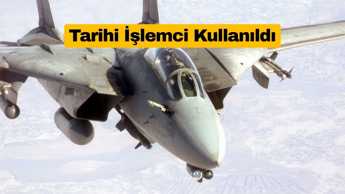 3D Baskılı F-14 Tomcat Tarihi İşlemciyle Hayat Buldu