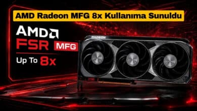 AMD Radeon İçin MFG 8x Sessizce Kullanıma Sunuldu