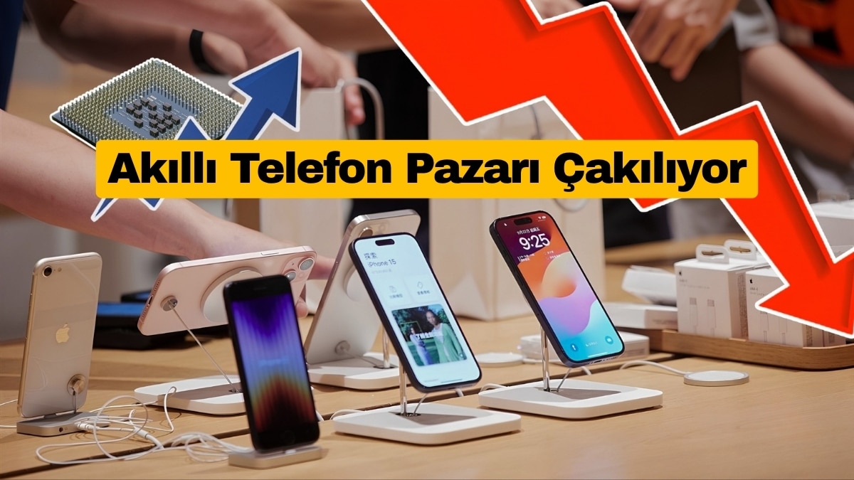 Akıllı Telefon Sevkiyatları 13 Yılın En Düşük Seviyesine İndi