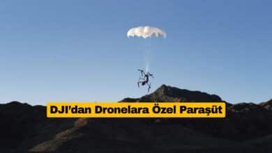 DJI AP100 Drone Paraşütü Resmen Satışa Sunuldu
