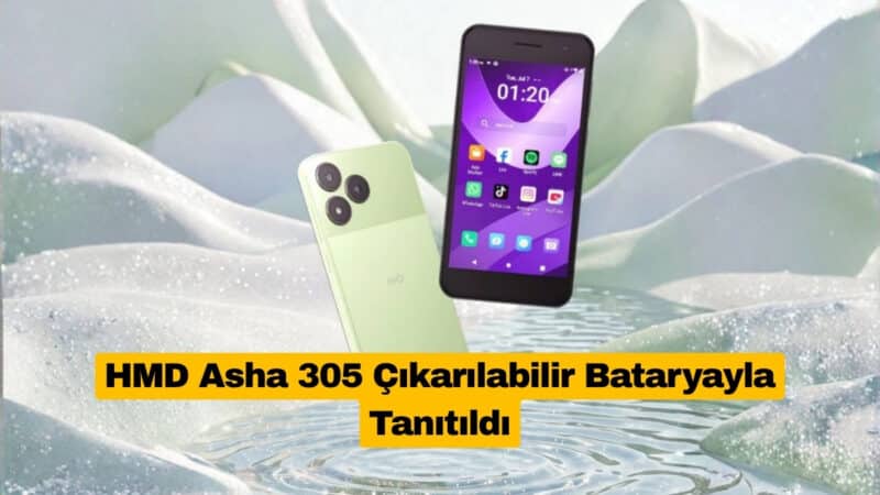HMD Asha 305 Çıkarılabilir Bataryayla Tanıtıldı