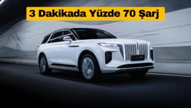 Hongqi E-HS9 3 Dakikada Yüzde 70 Şarj Olabiliyor