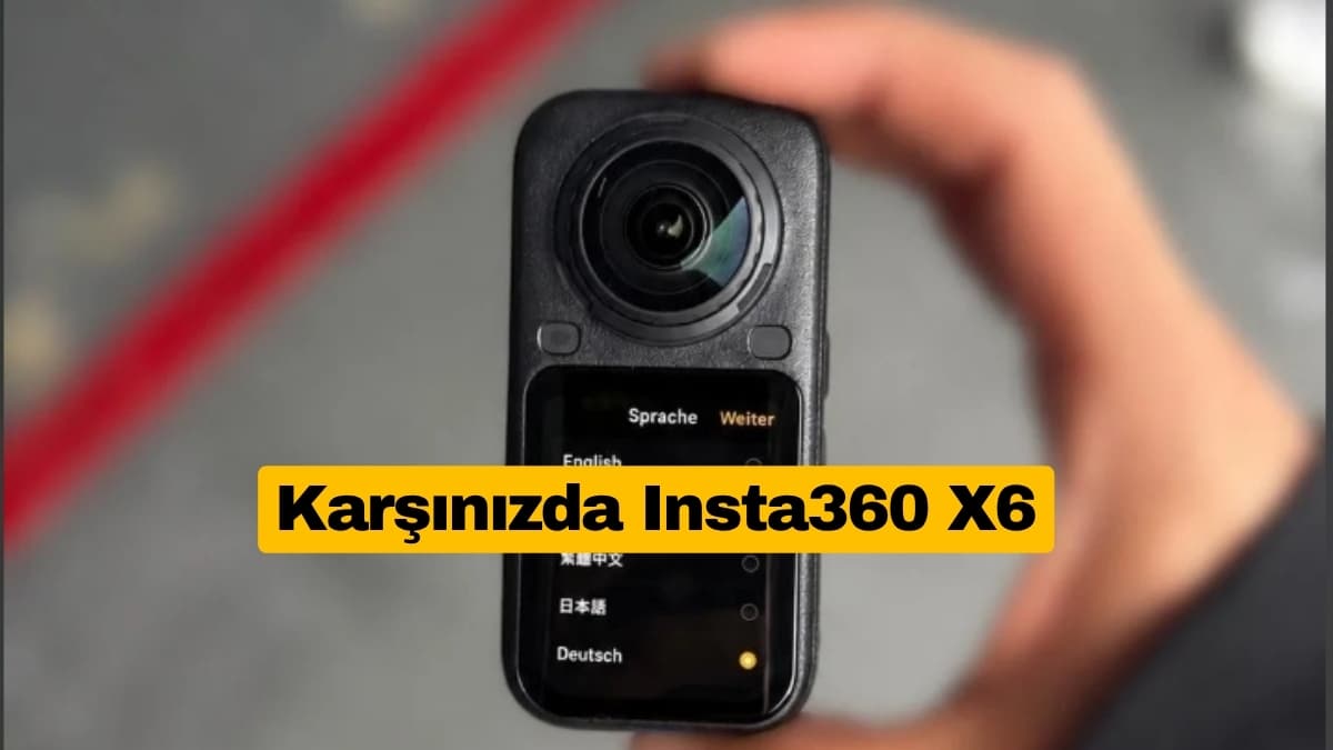 Insta360 X6 Küresel Lansman Tarihiyle Birlikte Sızdırıldı