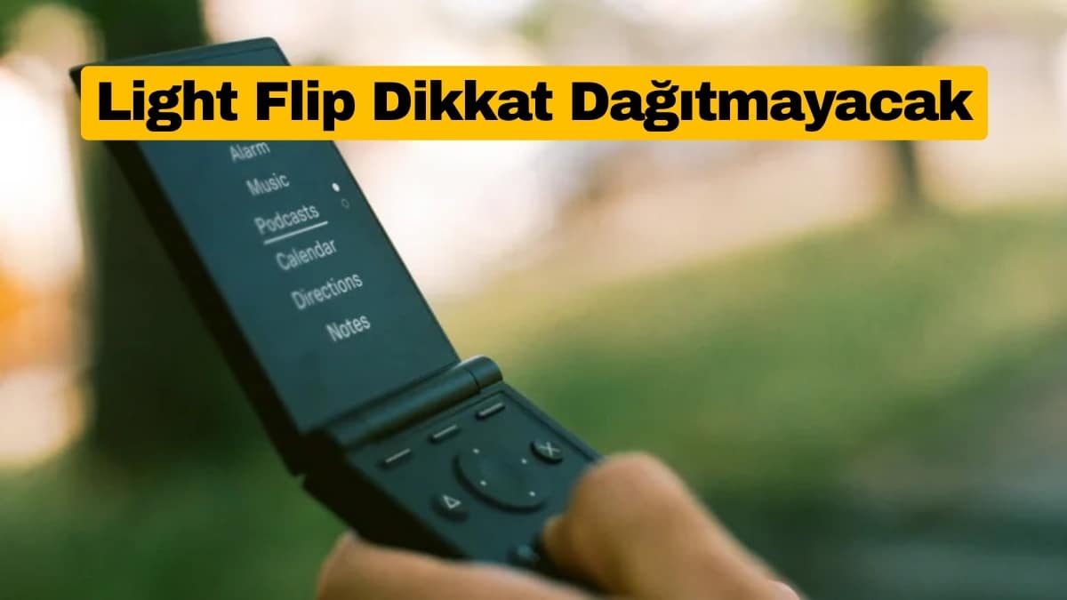 Light Flip Dikkat Dağıtmayacak