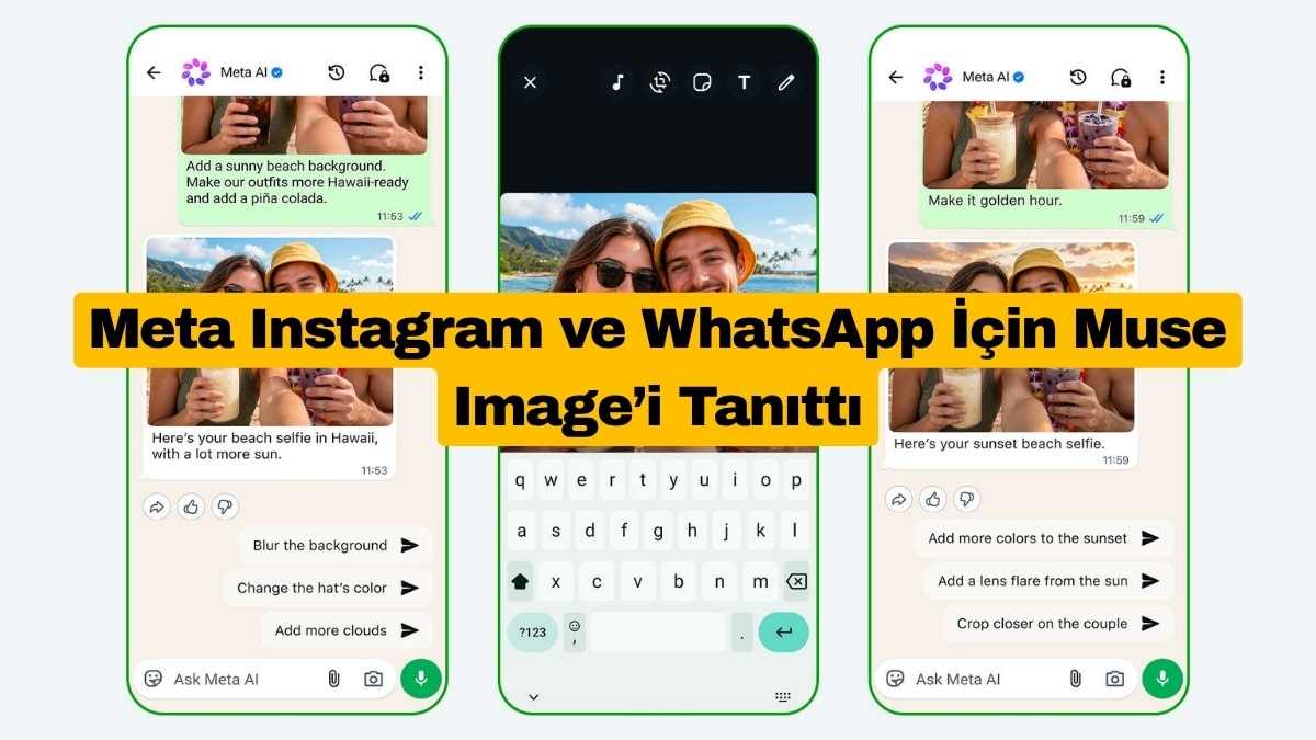 Meta Instagram ve WhatsApp İçin Muse Image’ı Tanıttı