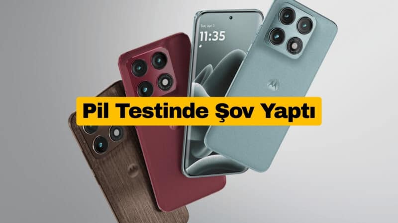 Motorola Edge 70 Max DxOMark Pil Testinde Şov Yaptı