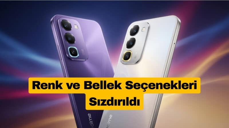 Realme C100 5G’nin Renk ve Bellek Seçenekleri Sızdırıldı