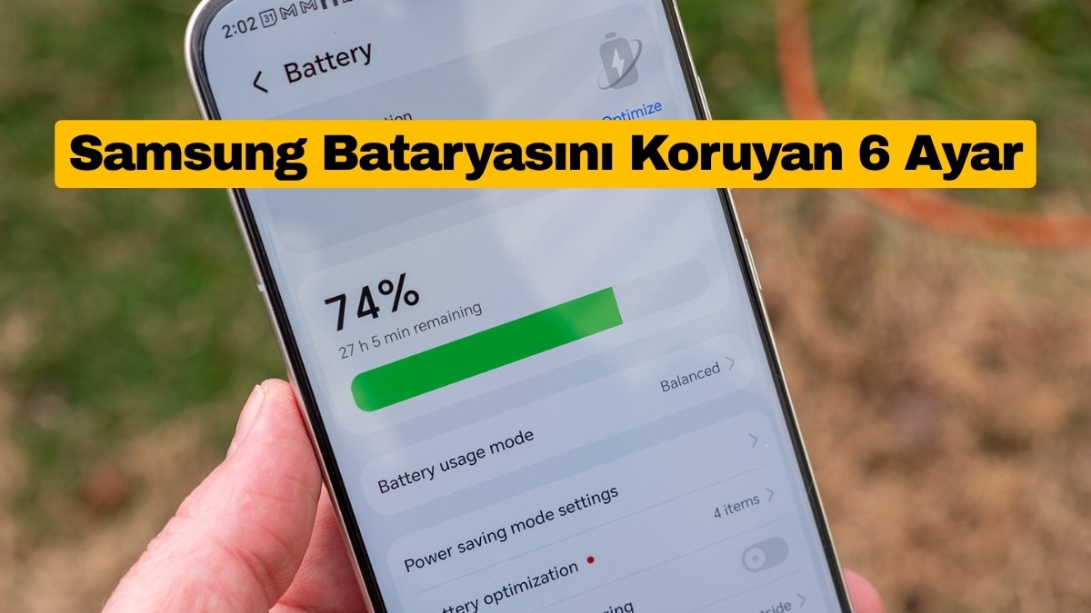 Samsung Bataryasını Koruyan 6 One UI Ayarı