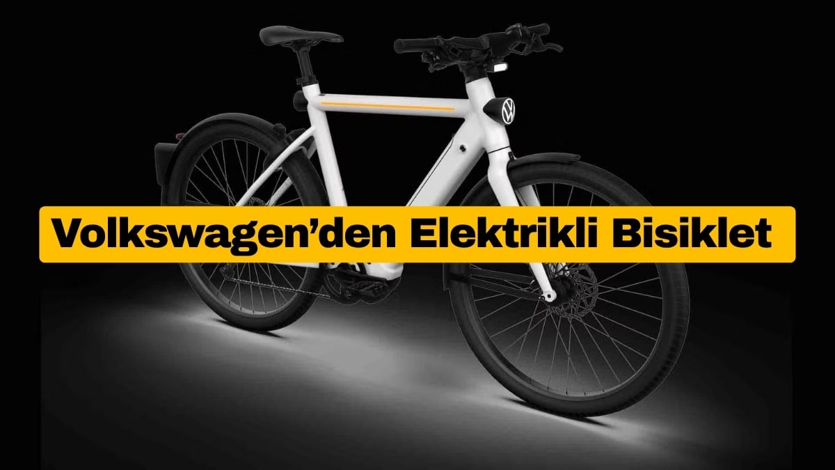 Volkswagen Elektrikli Bisiklet Pazarına Giriş Yaptı