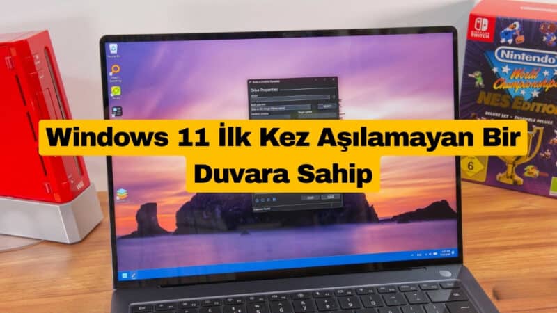 Windows 11 İlk Kez Aşılamayan Bir Duvara Sahip